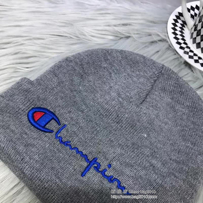Champion 專櫃品質 2018新品簡單時尚爆款針織帽 LLWJ8064